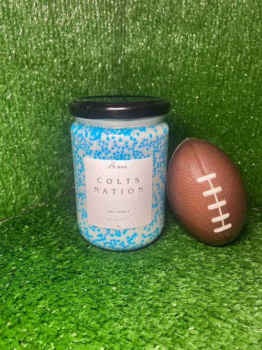 Colts Nation Candle