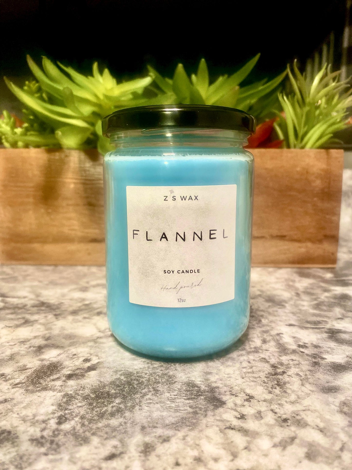 Flannel Candle