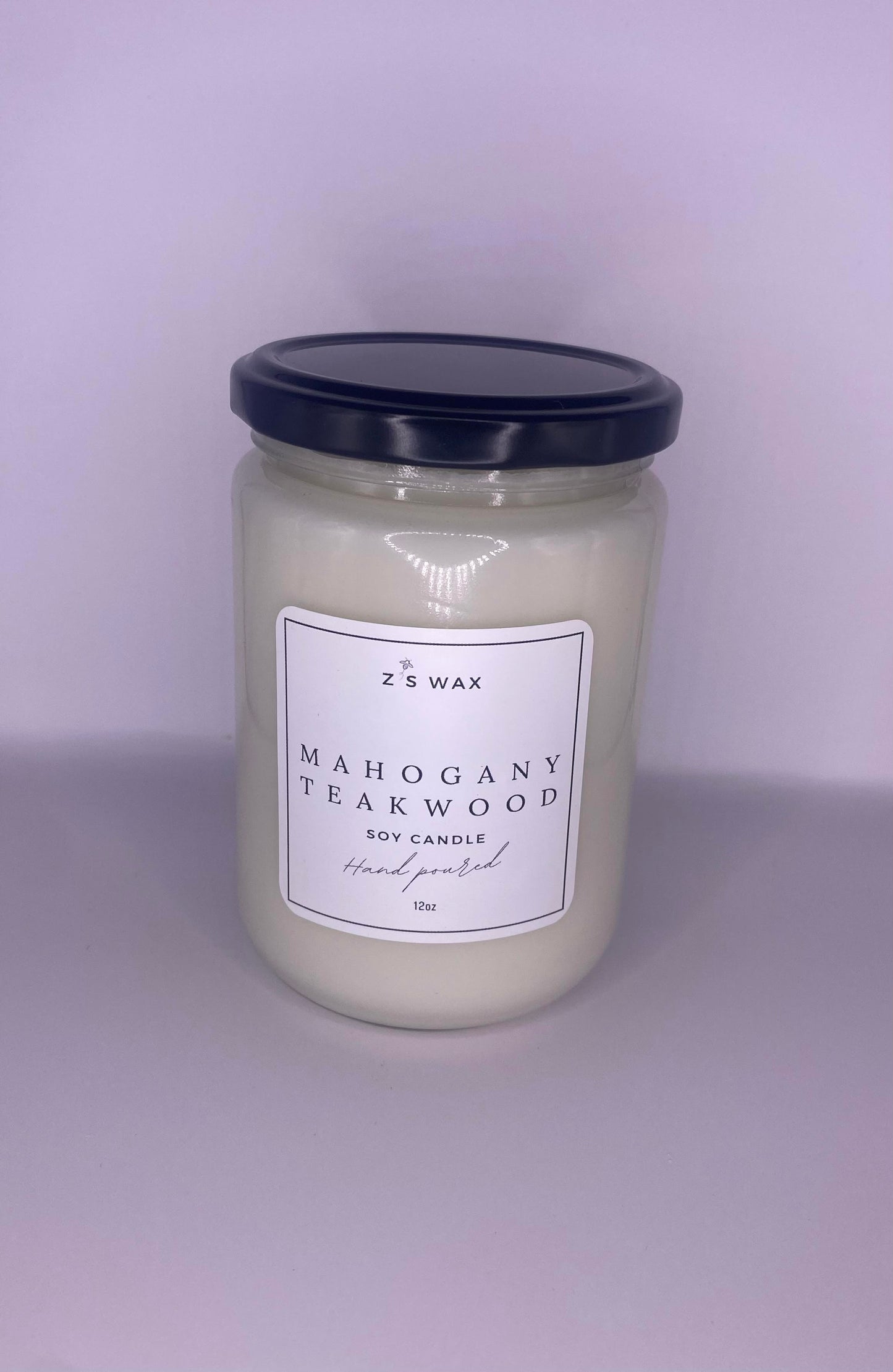 Mahogany Teakwood Candle