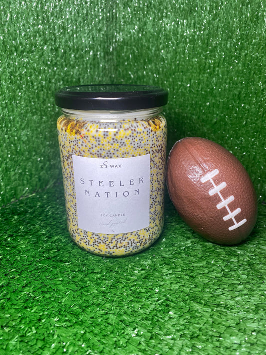 Steelers Nation Candle