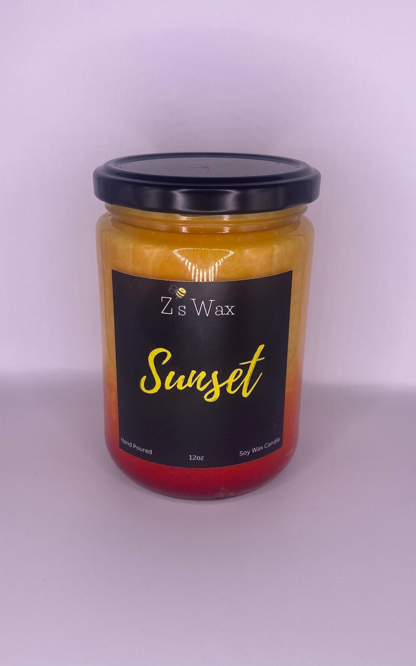 Sunset Candle