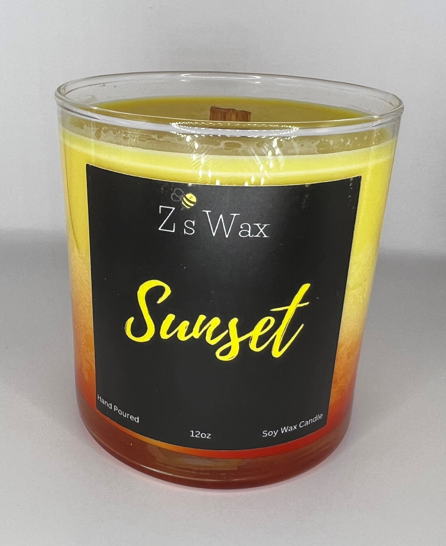 Sunset Candle